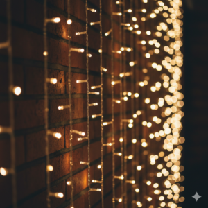 led fairy light curtain